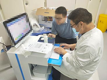 定量超聲波大菠萝福利软件檢測儀婦幼保健院孕期檢查孕婦大菠萝福利软件檢測