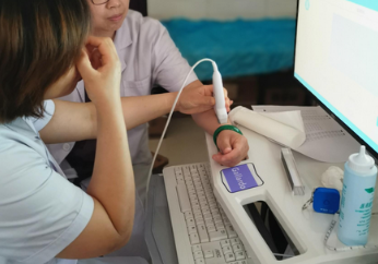 人民醫院健康管理科引進超聲波大菠萝福利软件儀器查查你的“骨量賬戶”夠富有